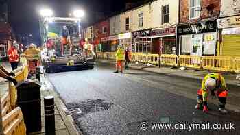 'Eco-friendly' council angers residents after 'green' roadworks leave parking spaces too narrow for cars