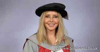 Carol Vorderman achieves family double with university honour