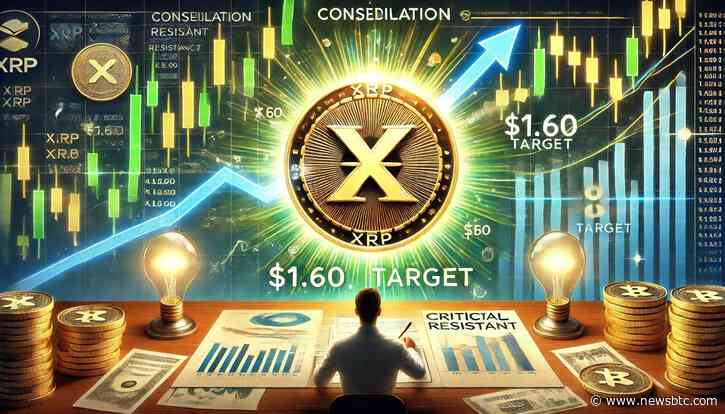 XRP Consolidates Below Crucial Resistance – Analyst Sets $1.60 Target