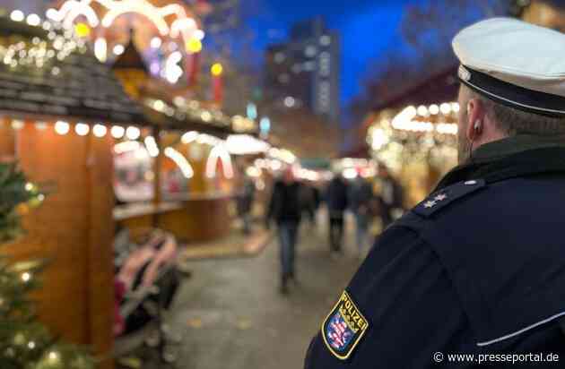 POL-OF: Kontrollen auf Weihnachtsmärkten: Messerverbot und Konsumverbot von Cannabis im Fokus / Weihnachtsmarkt-Wache in Hanau