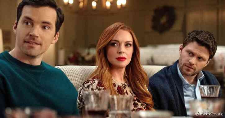 Lindsay Lohan’s ‘cringe’ new Netflix Christmas movie torn apart in scathing reviews