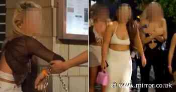 Man, 27, arrested over 'creepy viral videos following scantily clad women on nights out'