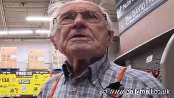 North America's oldest retail worker celebrates big birthday at Home Depot