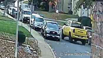 Eerie moment Missouri woman meets horrific end after being stalked down quiet street by yellow Ram truck