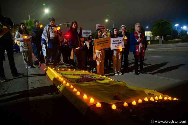 Community vigils in San Bernardino, Los Angeles call for immigration relief and protections