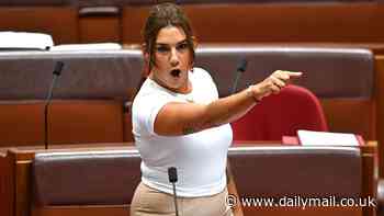 Lidia Thorpe's defiant message to haters after her Senate ban for shocking outburst over Pauline Hanson