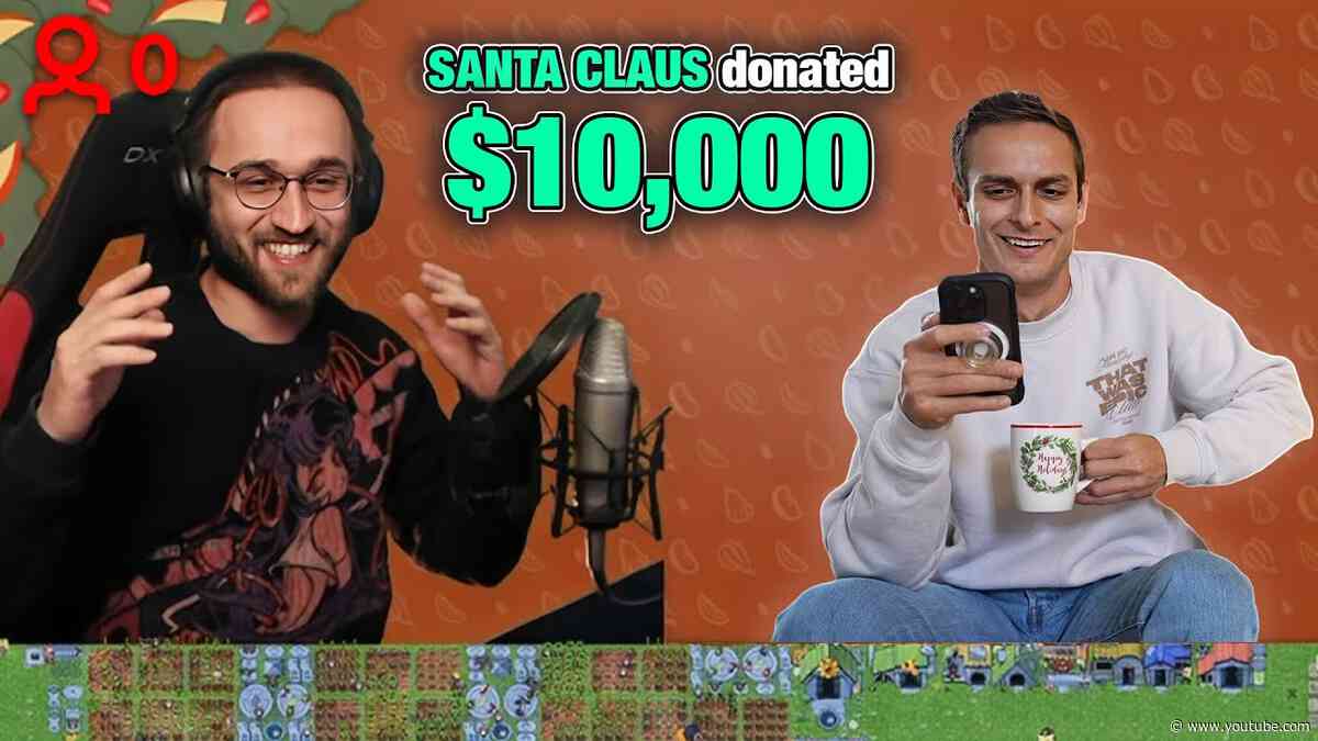 Donating $10,000 To Small Streamers For The Holidays