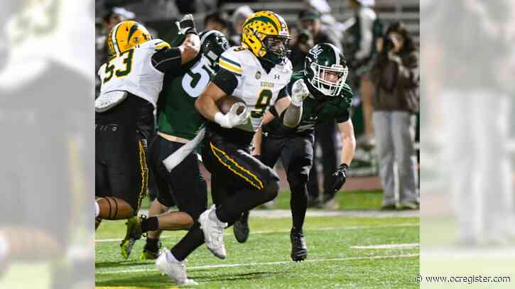 O.C. football coaches analyze Edison’s chances in CIF-SS final without Julius Gillick