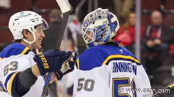 Binnington sets Blues record with 152nd victory