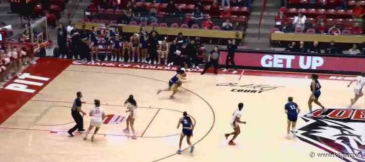 Langermann's buzzer beater brings UNM women's basketball a victory over UC Irvine