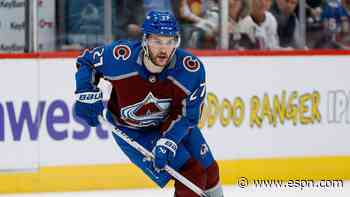 Avs F Drouin (upper-body injury) week-to-week