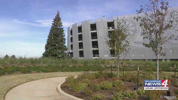 Norman Regional Hospital celebrates holiday cheer with huge tree display