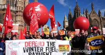 Unite union launches legal action against Government over winter fuel payment cut