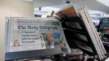 Telegraph newspaper deal extended until end of year