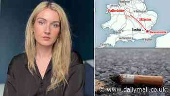 I faced a £2,500 litter fine for dropping a cigarette but I do not smoke and live 182 miles away