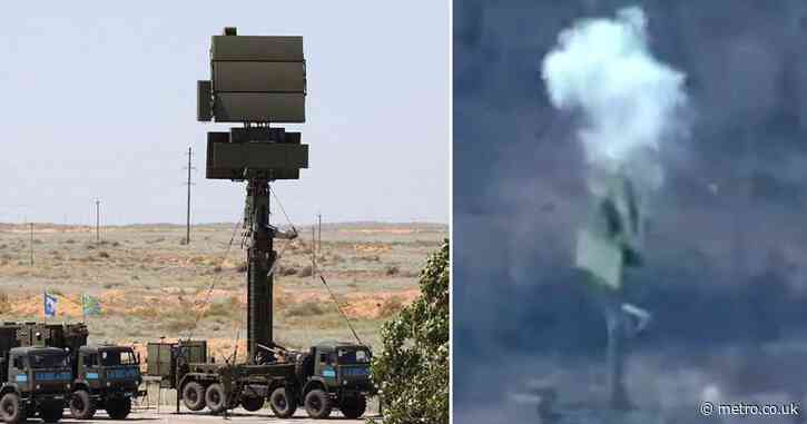 Putin’s strategic £4,000,000 radar incinerated in Ukrainian blitz