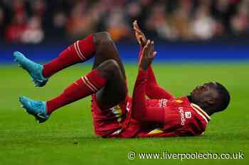 Ibrahima Konate suffers knee injury as Liverpool major fitness blow confirmed