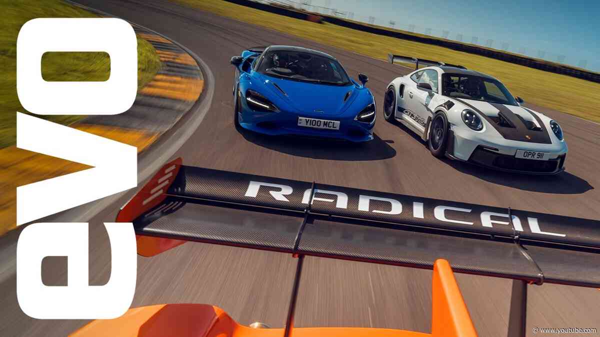 Porsche 911 GT3 RS v McLaren 750S v Radical SR3 XXR | evo LEADERBOARD