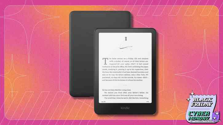 Score the new Kindle Paperwhite at an all-time low price for Black Friday