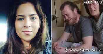 Moment 'coward' sobs after leaving girlfriend dead in bed for 30 hours as he posted on Facebook