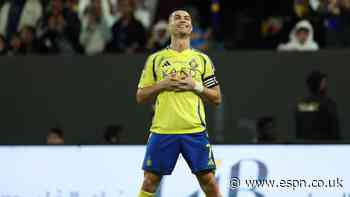 Ronaldo's brace keeps Al Nassr's title hopes alive