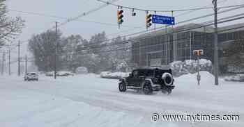 Lake-Effect Storm to Bring Several Feet of Snow to Great Lakes