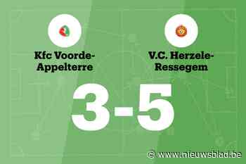 VC Herzele-Ressegem B verslaat KFC Voorde-Appelterre B