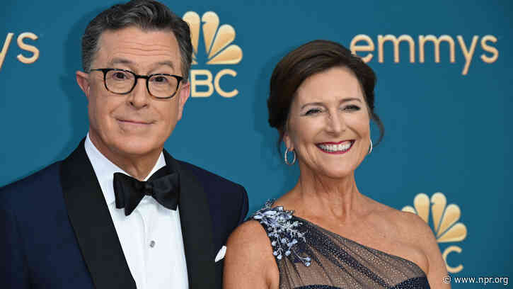 Comedian Stephen Colbert is serious about food