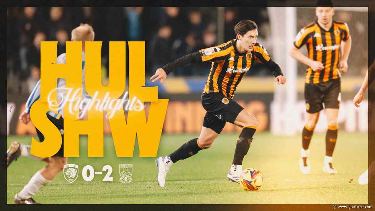 Hull City 0-2 Sheffield Wednesday | Short Highlights | Sky Bet Championship