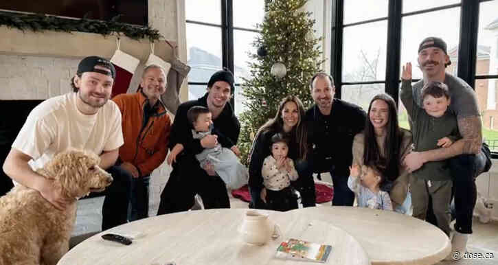 Sean Monahan spent Thanksgiving with the Gaudreau family