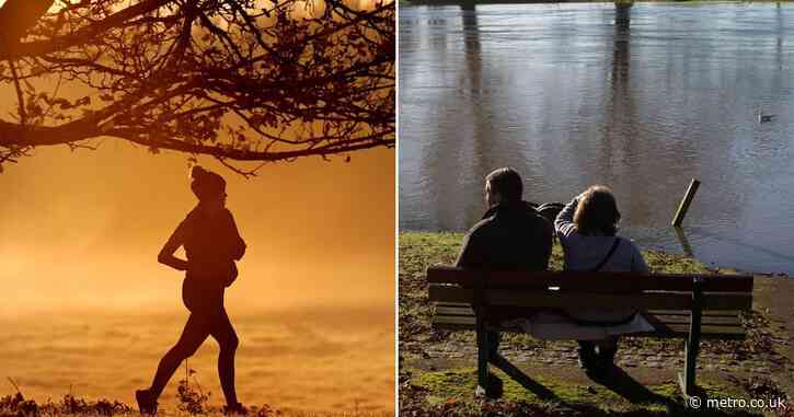 Met Office warns of ‘topsy turvy’ weather with temperatures briefly rising then plunging again