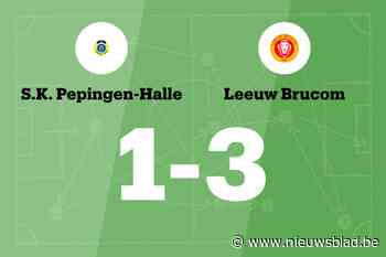 Vijf opeenvolgende overwinningen voor Leeuw Brucom na 1-3 tegen Pepingen-Halle B