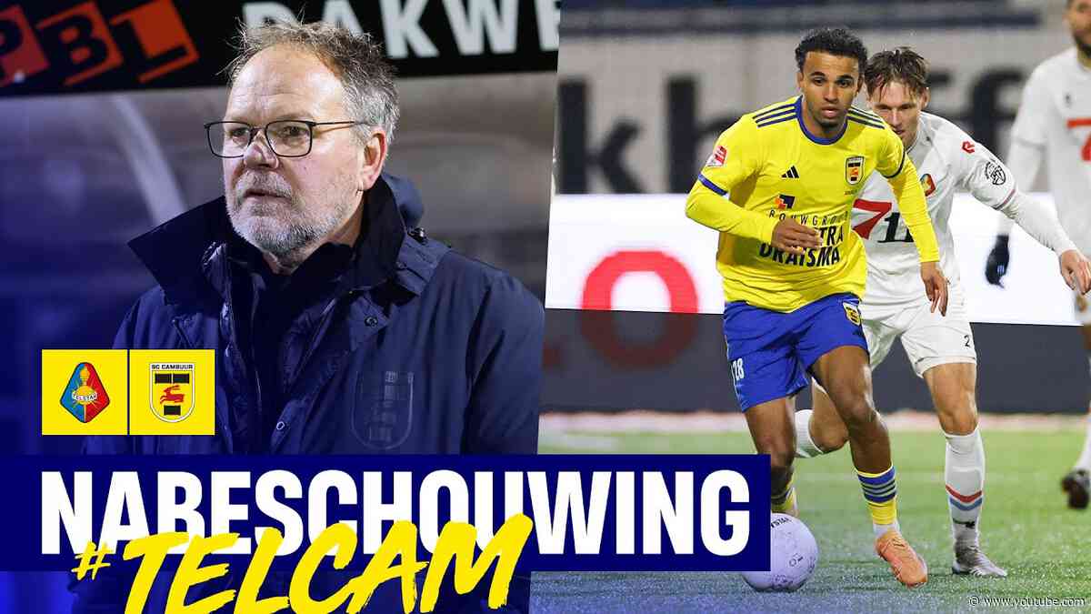 Op de valreep langszij 😮‍💨 | Nabeschouwing Telstar - SC Cambuur ⚔️ | Henk de Jong & Nicky Souren 💬