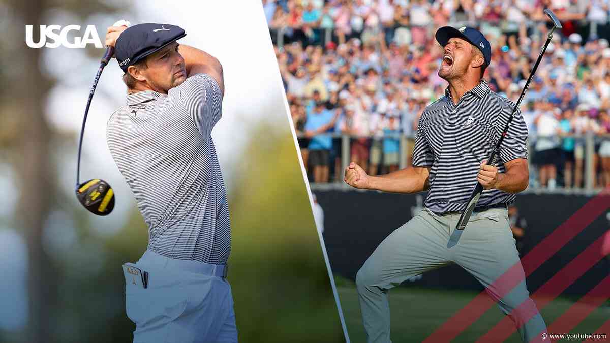 Bryson DeChambeau’s Best Moments & Shots from His Two U.S. Open Victories