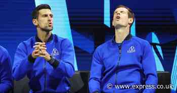 Novak Djokovic and Andy Murray given brutal reality check to start link-up on sour note