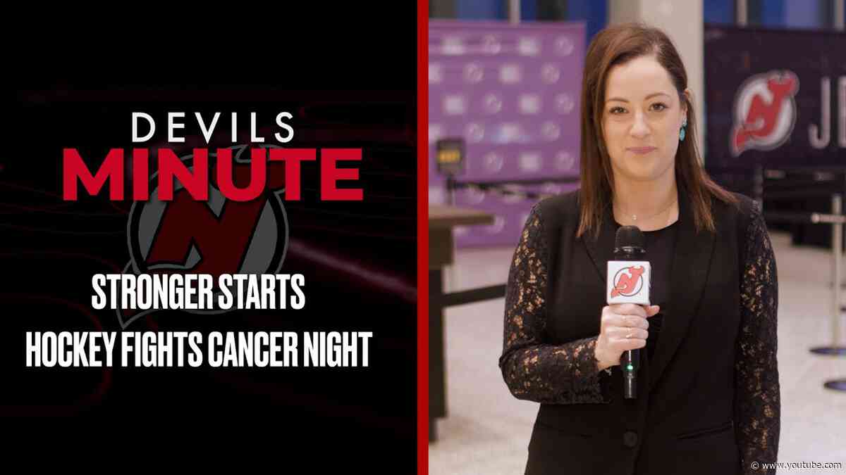 Hockey Fights Cancer | DEVILS MINUTE