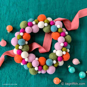 Felt Ball Wreath