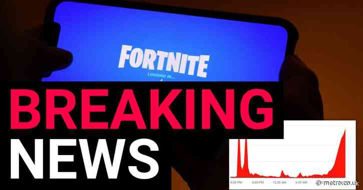 Fortnite goes down with hundreds reporting outages