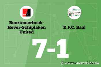 BHS United B overklast Baal B