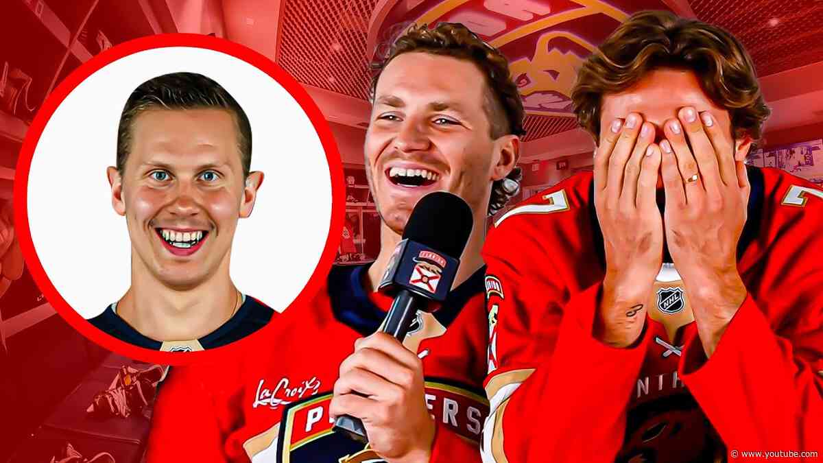 "OH MY GOD!" 🤣 | Panthers Play Face Mash