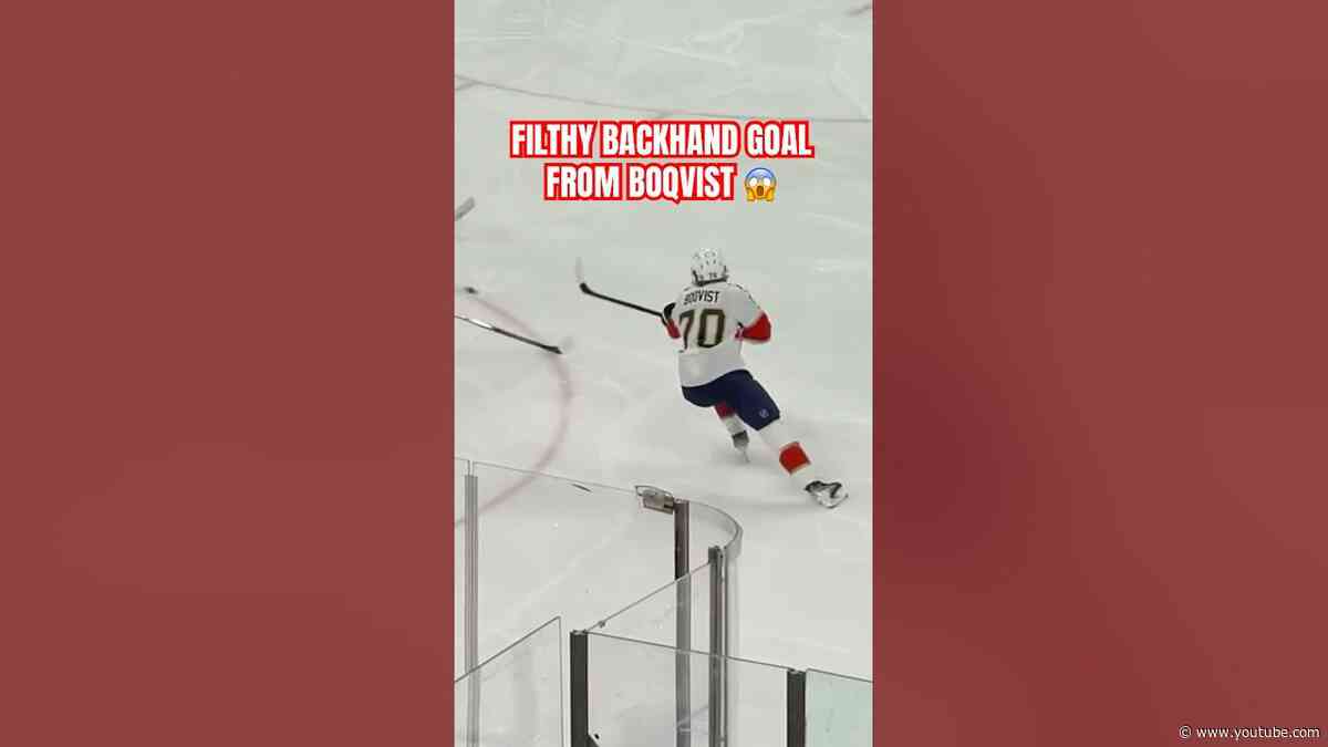 backhand snipe! #nhl