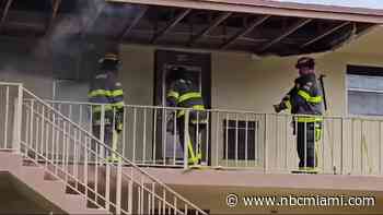 2 people trapped by debris after partial roof collapse in Margate: Fire rescue