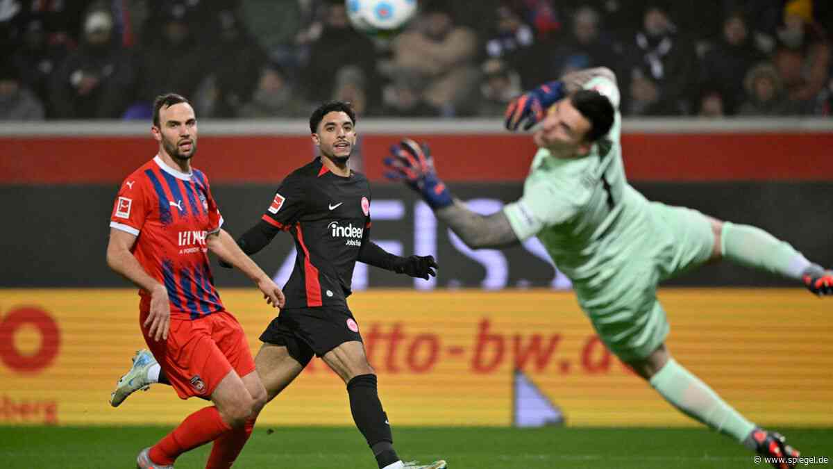 Fußball-Bundesliga: Eintracht Frankfurt überzeugt mit klarem Sieg 1. FC Heidenheim