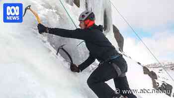 The challenges of filming ice climbing for ABC News