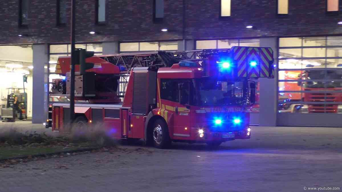 Einsatzfahrten Feuerwehr und Rettungsdienst Krefeld