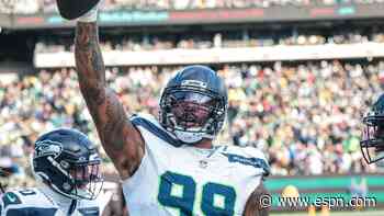 DL Williams' record 92-yard pick-six wows Seattle