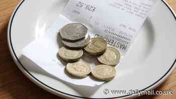 How demands for US-style tipping are on the rise in UK hotels and cafes... but hard-up Brits are NOT giving in