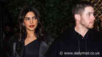 Priyanka Chopra gets leggy while joined by Nick Jonas as they enjoy parents' night out in NYC