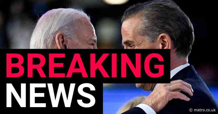 Joe Biden issues ‘full and unconditional’ pardon for son Hunter