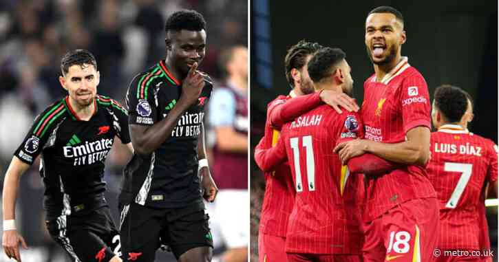 Liverpool, Arsenal and Chelsea’s title and top-four odds after dramatic Premier League weekend